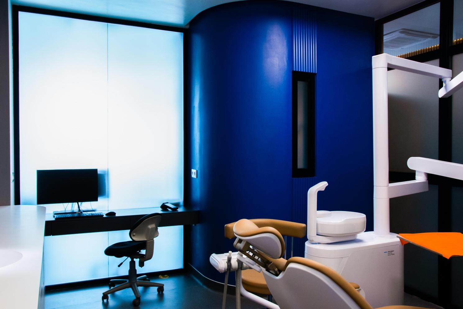 Cabinet de tratament din clinica Sorriso Dent