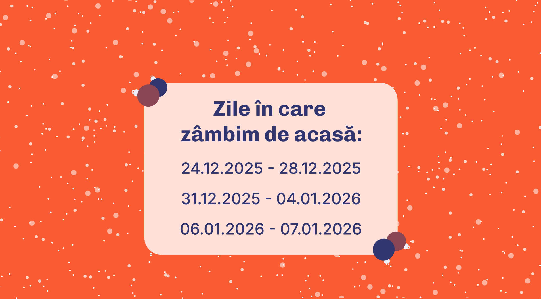 Programul clinicii Sorriso Dent Pașcani